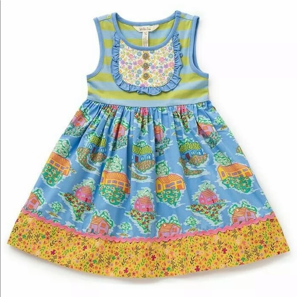 EUC Matilda Jane Home Sweet Home Dress, size 2